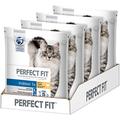 Perfect Fit Katzenfutter Trockenfutter Indoor 1 + reich an Huhn, 4er Pack (4 x 1,4 kg)