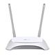 TP-Link 300 Mbps 3G/4G Single-Band Wi-Fi Router, 1x 2.0 USB Port, 5x Fast WAN/LAN Ports, Connect up to 32 devices, WPS Button, No Configuration Required, UK Plug (TL-MR3420)