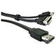 Cablematic - Kabel-oder eSATA + USB eSATAp (M/MiniUSB5pin-BM + eSATA-H) 1m