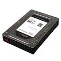 StarTech.com 2,5" auf 3,5" Aluminium SATA Festplattengehäuse für HDD/SSD bis 12,5mm - 6,4cm auf 8,9cm (2,5/3,5 Zoll) Festaplatten Adapter