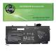 amsahr BG06XL-02 Ersatz Batterie für HP BG06XL/ EliteBook 1040 G3(P4P90PT)/ 1040 G3/ 1040 G3(P4P89PT) schwarz