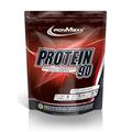 IronMaxx Protein 90 - Haselnuss 2,35kg Beutel, 9 verschiedene Komponente, Ideal löslich in Wasser & Low Sugar