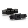 XLC Unisex – Erwachsene Bremsschuhe Ersatzbremsgummi für Magura BS-X06 4er Set 50 mm, Schwarz, One Size