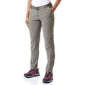 Maier Sports Damen Outdoorhose Inara slim zip, teak, 36, 233026