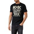 AC/DC Herren Ac/Dc T-shirt T shirt, Rock (04), 14-XL EU