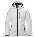 Helly Hansen W Crew Kapuzenjacke, Damen M weiß