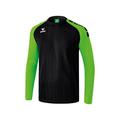 erima Herren Trikot Tanaro 2.0 Trikot langarm, schwarz/green gecko, XXL, 3140704