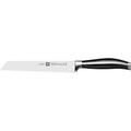 Zwilling 30346-201 Twin Cuisine Brotmesser, Rostfreier Spezialstahl, Zwilling Sonderschmelze, querliegender Vollerl, Kunststoff-Schalen, 200 mm, schwarz