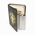 Suck UK 4 oz Stainless Steel Secret Hip Flask / 120ml Flachmann aus rostfreiem Edelstahl versteckt in "The Good Book" - Neuartige Geschenkidee und Getränkebehälter