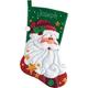 Dimensions D08124 Felt Applique, Glatt, Pailletten Nikolaus