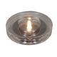 Naeve Leuchten Halogen-Aufbauspot/inklusiv Leuchtmittel/exklusiv Trafo/d: 11 cm/t: 5 cm/Metall/Glas/chrom/klar 4005131