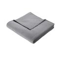 Biederlack Kuscheldecke Grau 150 x 200 cm, Sofadecke Baumwolle 60%