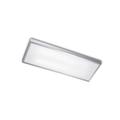 Leds C4 La Creu Deckenleuchte Toledo 240 satiniertes Aluminium mit satiniertem Glas