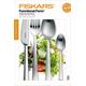 Fiskars Besteck-Set, 16-teilig, Qualitätsstahl, Silber/Matt, Functional Form, 1002958