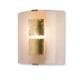 Firstlight 100 Watt 1 x E27 Murano Glass Wall Light Gold Leaf on Murano Glass