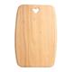 T & G Colonial Rectangular Board Heart Hevea X Large