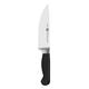 Zwilling 33601-161-0 Pure Kochmesser, Rostfreier Spezialstahl, Zwilling Sonderschmelze, Kunststoff, 160 mm, schwarz