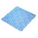 Croydex Bubbles Phthalatfreie Badewannenmatte aus PVC, 530 x 530 mm, blau