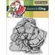 Penny Schwarz Selbst Gummi Stempel 4-Zoll x 5,25 Sheet-Holiday Hug