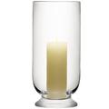 LSA International Terrassen-Windlicht, transparent, farblos, 40 cm