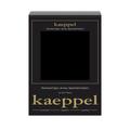 Kaeppel L-016753-40L3-U5KN Jersey Spannbettlaken 200 x 200 cm, schwarz