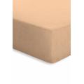 Schlafgut 005-081 Frottee Stretch Spannbetttuch / 180 x 200 cm, beige