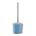 WENKO 19966100 WC-Garnitur Bicolor Blue, Kunststoff - Polyresin, 10.8 x 36.5 x 9.4 cm, Blau