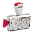 Trodat Classic Line 1117 Dial a Phrase Rubber Stamp Date, 1117