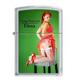 Zippo 2.002.954 Feuerzeuge Vintage Pin Up Girl Elena - Limited Edition 001/500-500/500 - MM - Collection 2012 - satin Finish