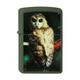 Zippo 2.003.163 Feuerzeuge Fractal Owl - Collection 2013 - Military Green matte