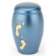 Urns UK Erinnerungsurne Sutton, Messing, 7,6 cm, Blau