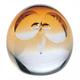 Caithness Glass Wise Owl (Medium) Briefbeschwerer 57mm (ht) x 65mm (