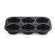 Prestige Inspire 6 Jumbo Muffins, Blech, Stahl, schwarz