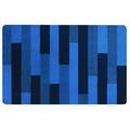 Spirella 10.16194 WC-Vorleger ohne Ausschnitt 55 x 65 cm, Plank Blue