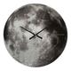 Karlsson Wanduhr Moon Glas Grau, Glass, Grey, 4 x 60 x 60 cm