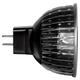 Transmedia Power LED Spot 12V/5W, 250 lm, GU5.3, 38°, CRI/RA: 95, nicht dimmbar, 3 LED, ø 50 x 49 mm, warmweiß, (2700K) LP12-5WQL