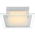 LED Deckenleuchte 1-flammig Quadro I Gr??e: 10,3 cm H x 45 cm W x 45 cm T, Leuchtmittel: 1 x LED 20,5 W 60,8 V 2970 Lm 3000 K