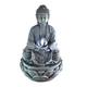 Zen Light Innenbrunnen Zimmerbrunnen Meditation Buddha LED Multicolor 20 cm