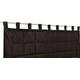 Linder 0523/19/807/160 Weston Kopfteil, wattiert, Polyester/Baumwolle, 70 x 160 cm, Schwarz