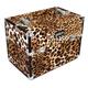 Geko Kosmetikkoffer 1-Piece/Make-Up-Kasten, Leopard-Druck