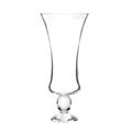 Premier Housewares 1410852 Leichtfüßig Vase mit Zerdrückt Kristalleffekt, glas