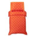 ODEJA Decor Harmony Bettwäsche-Set für King-Size-Betten, Bettdecke 140 200 cm, Kissenbezüge 60 x 80 cm, Orange