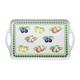 Villeroy & Boch French Garden Kitchen Tablett, 48x29,5x2,8 cm, Melamin, Weiß/Bunt