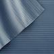 Pacific Coast Textilien T400 Tencel Pin Stripe-Bettlaken-Set, Baumwolle, Denim Blau, King, 4-teilig