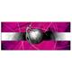 Dsign24 EG312500077 HD Echt-Glas Bild, Love und Earth Wandbild Druck auf Glas, XXL, 125 x 50 cm, rosa