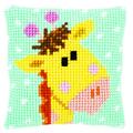 Vervaco PN-0148453 VER Kreuzstichkissen Baby Giraffe I