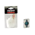 Zippo 60.000.031.2 Feuerzeug Turquoise Belt plus Ersatz-Watte Street Chrome, Collection 2015