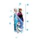 RoomMates RM-Disney Frozen Messlatte Wandtattoo, PVC, bunt, 48 x 13 x 2.5 cm
