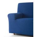 Zebra Textil Elastische Sofa-Husse Beta Größe 3 Sitzer (Von 170 bis 210 cm), Farbe Blau (Mehrere Farben verfügbar)