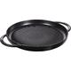 Staub 40511-521-0 Grillpfanne, rund, 30 cm, Gusseisen, schwarz